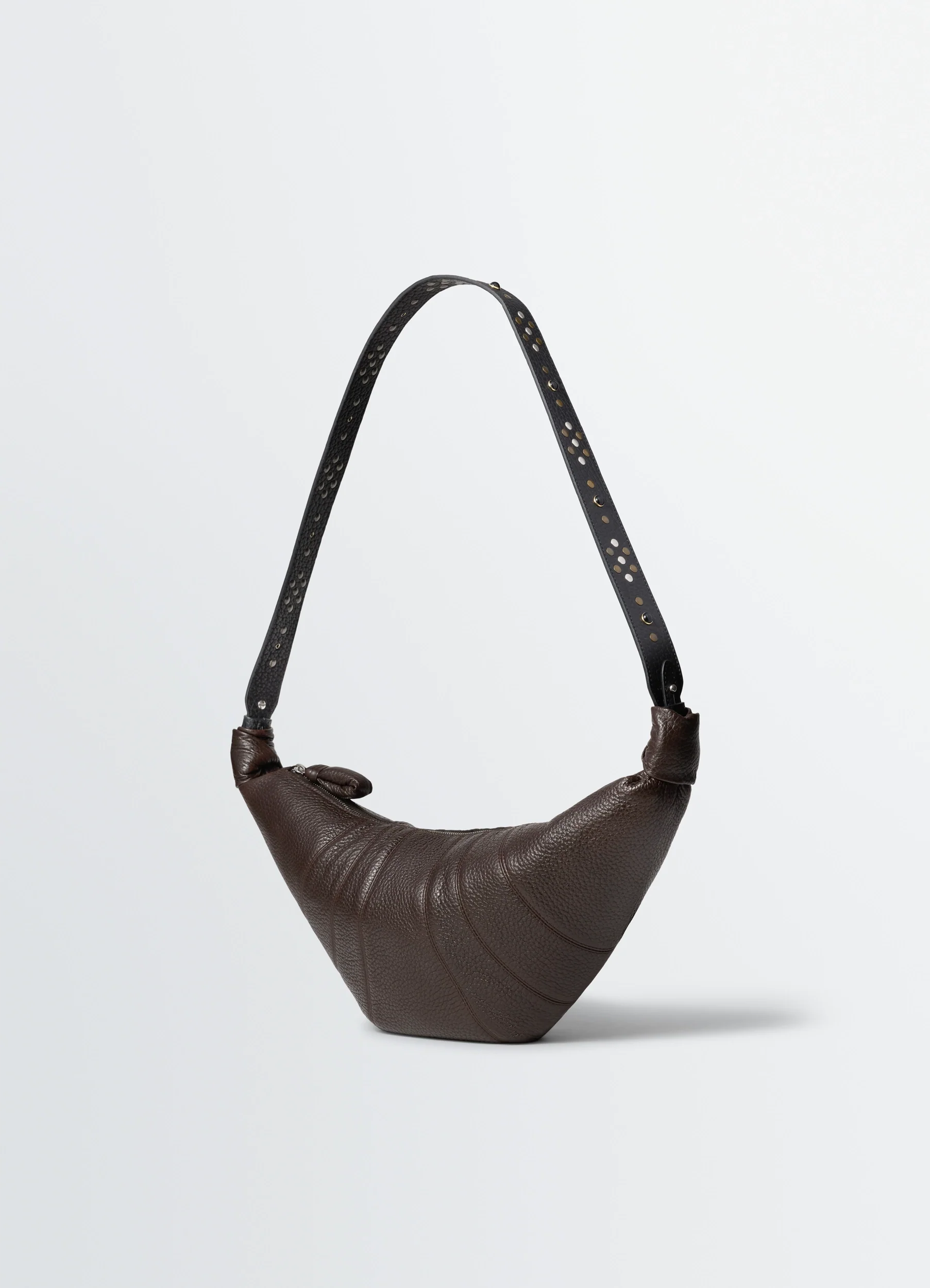 WESTERN STUDS MEDIUM CROISSANT BAG IN LEATHER - Image 3