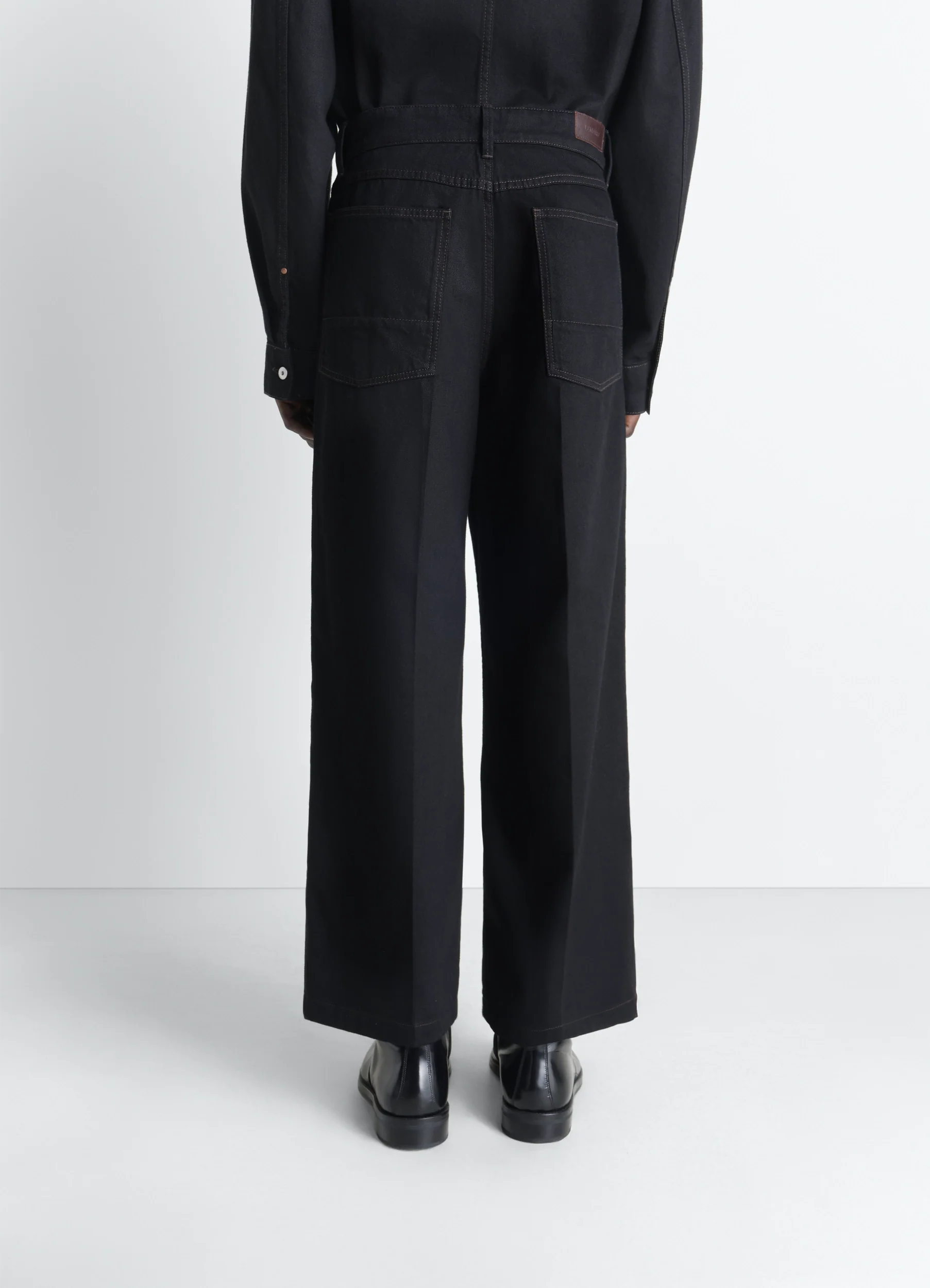 WIDE PANTS IN DENIM - Image 4