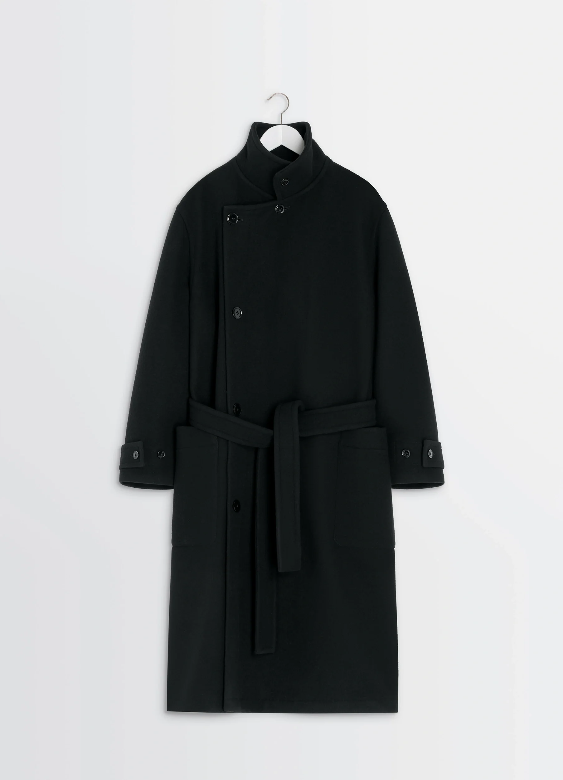 WRAP COAT IN WOOL - Image 7