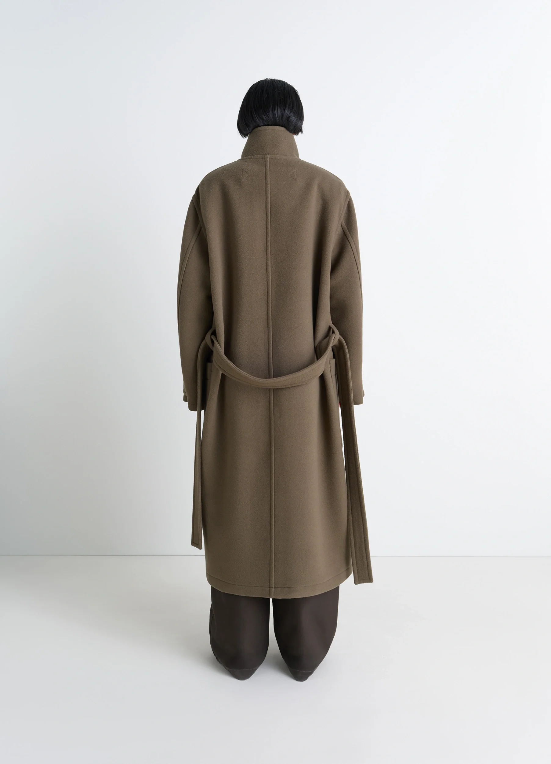 WRAP COAT IN WOOL - Image 5